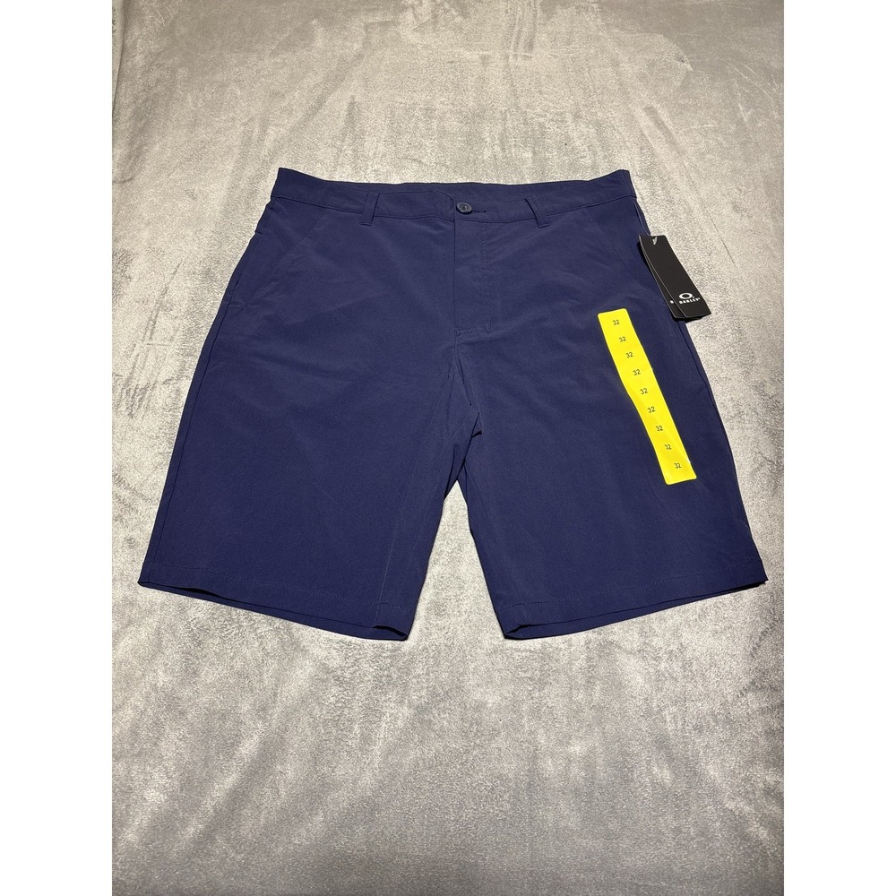 Oakley Shorts Mens 32 Regular Fit Blue Take Pro 3.0 Golf Lightweight